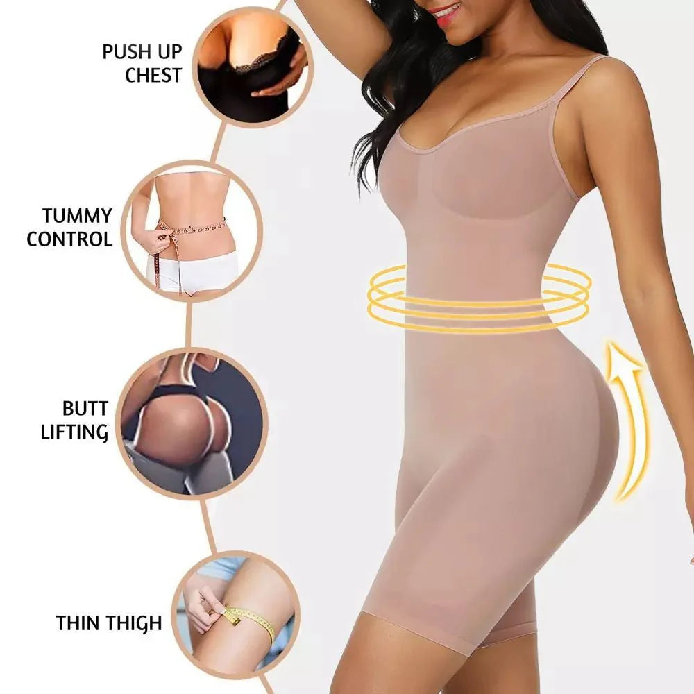 VENESSA™ Bodysuit | Bodycon Smoothing Seamless Full Bodysuit | 50% OFF